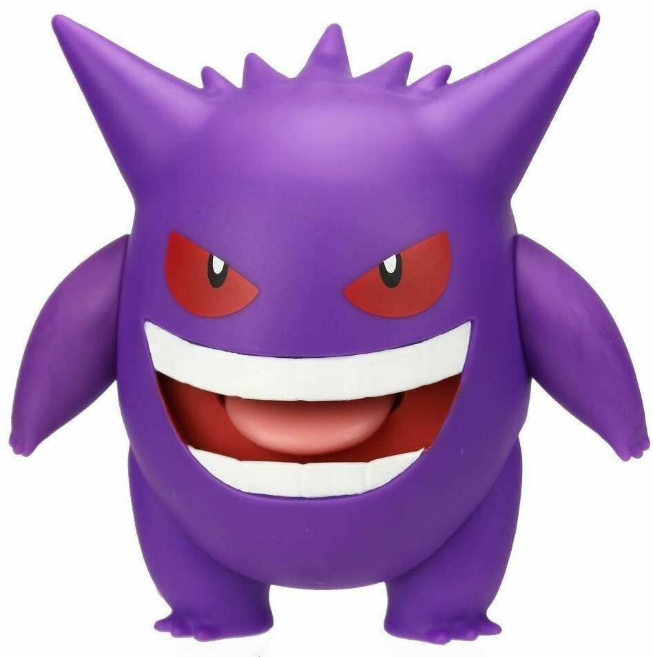 Jazwares Pokémon Battle Feature Figur - Gengar 9 cm Sammelfiguren