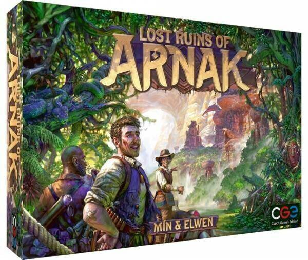 Strategiespiele Lost Ruins of Arnak, Min & Elwen (EN) CGE00059