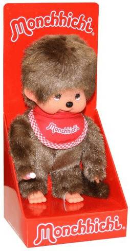 Kuscheltiere Bandai Monchhichi - Äffchen 20 cm (sortiert, Junge/Mädchen)