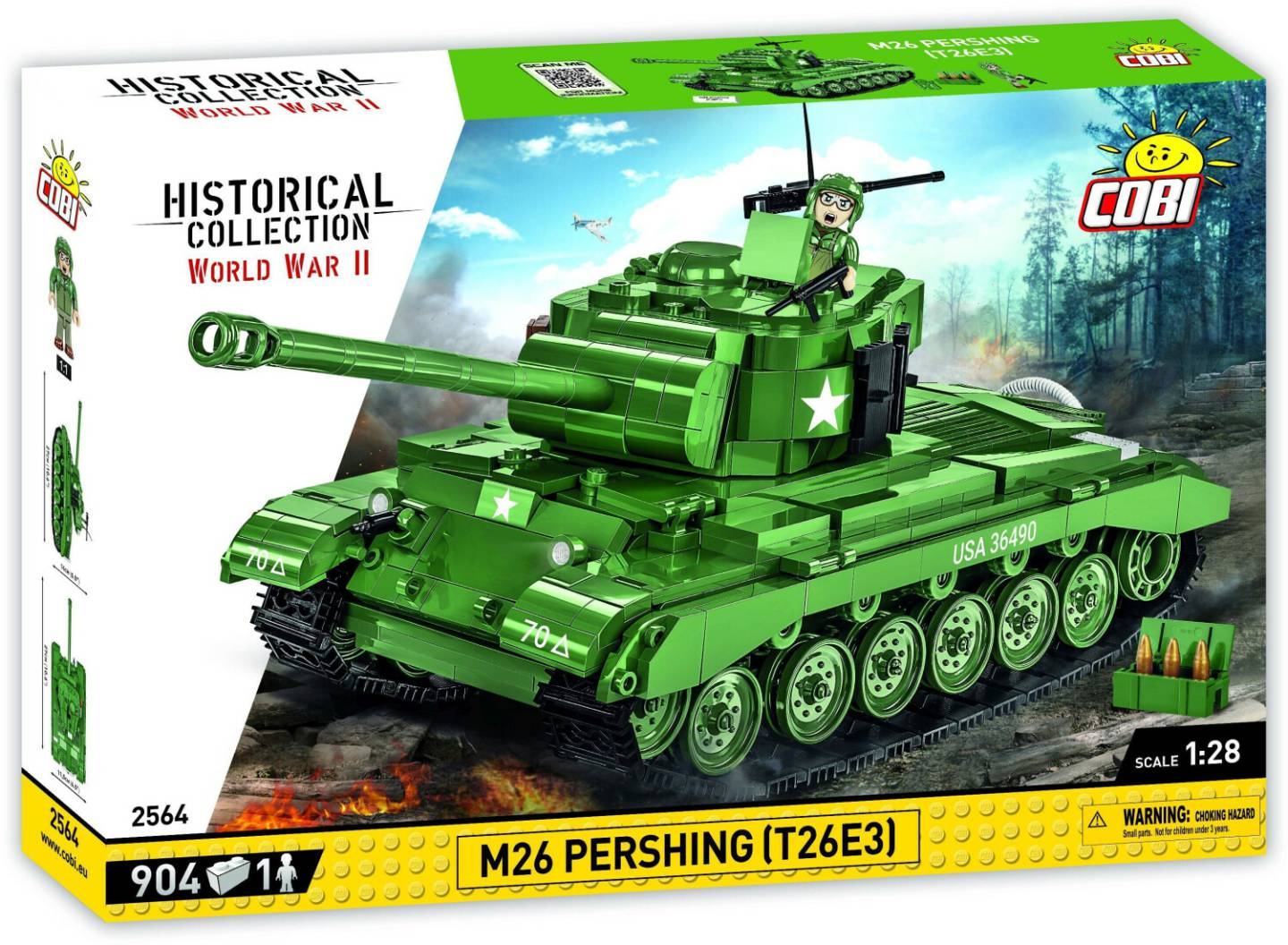 Baukästen & Bausteine Cobi M26 Pershing T26E3 (2564)