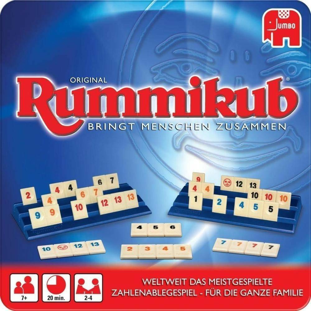 Spiele-Klassiker Rummikub in Metalldose (3973)