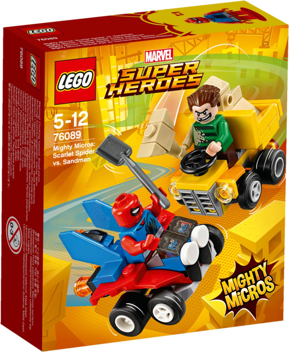 LEGO Super Heroes - Mighty Micros: Scarlet Spider vs. Sandman (76089) LEGO