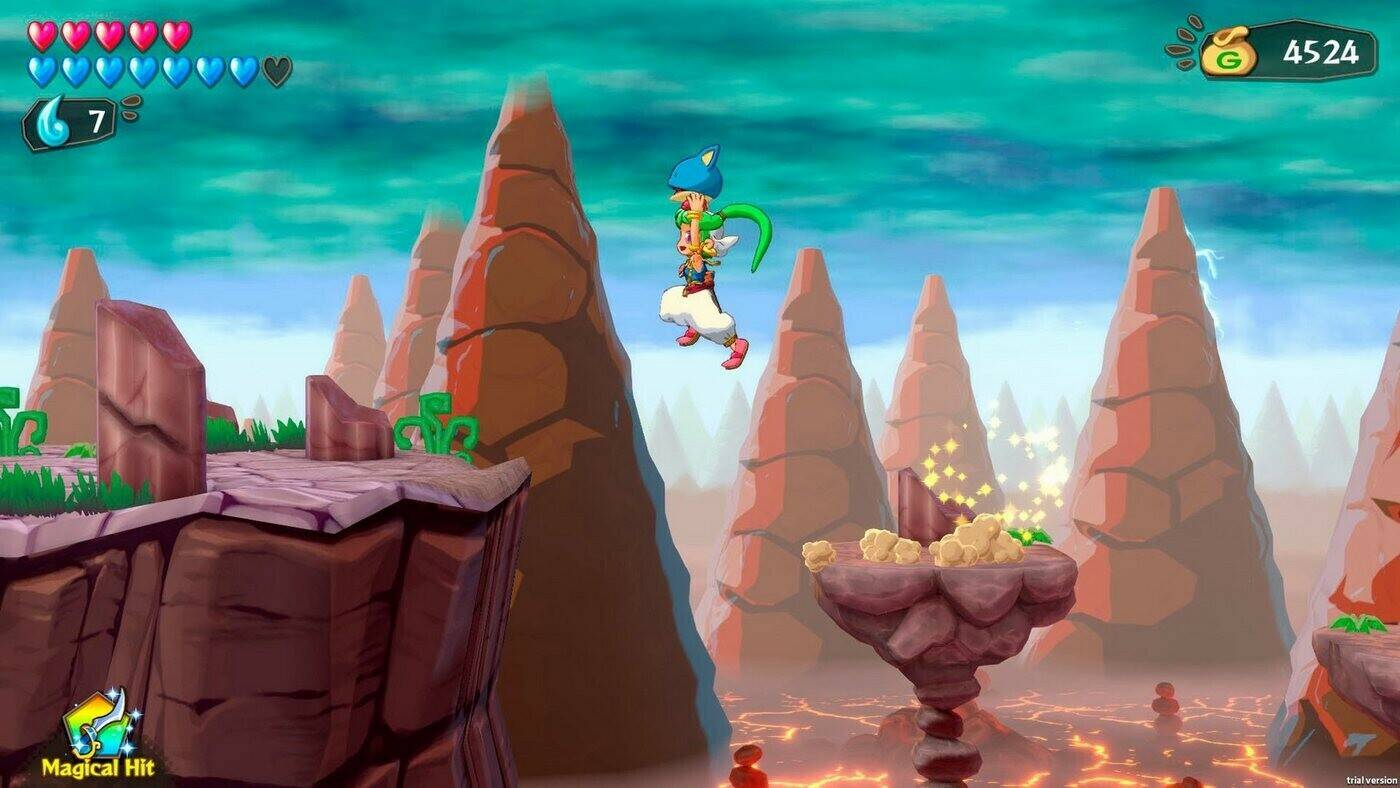 PS4 Spiele Wonder Boy: Asha in Monster WorldPS4