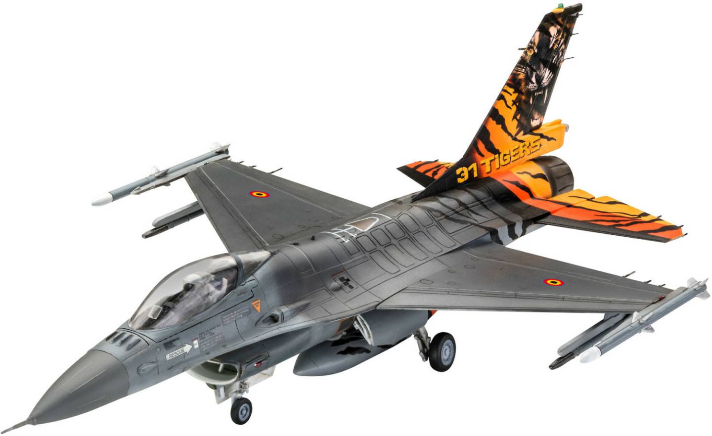 Modellbausätze Revell F-16 MLU TIGER MEET 2018 31 Sqn. Kleine Brogel (03860)