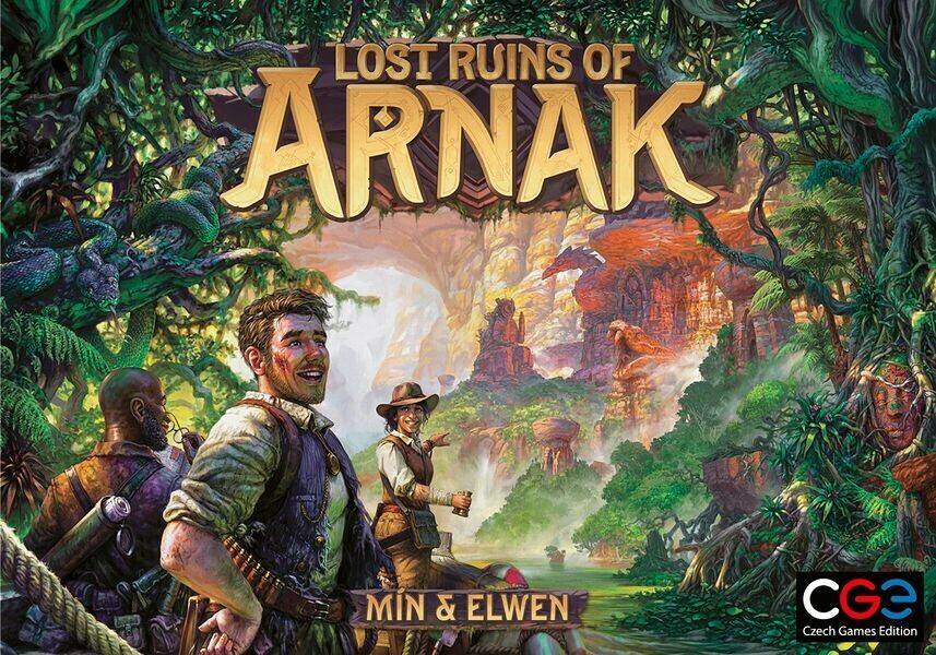 Strategiespiele Lost Ruins of Arnak, Min & Elwen (EN) CGE00059