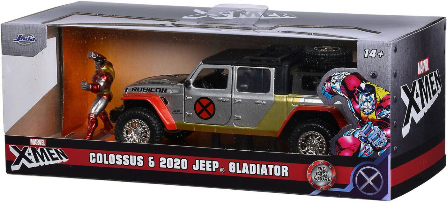 Jada Hollywood Rides Marvel X-Men Jeep Gladiator (253223012) Modellfahrzeuge