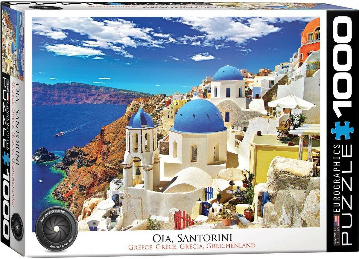 Eurographics Puzzles Oia, Santorini Puzzles