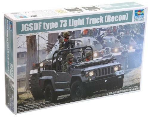 Trumpeter 1/35 JGSDF Type 73 Jeep, Recon (755519) Modellbausätze