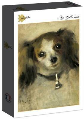 Grafika Auguste Renoir: Head of a Dog, 1870 2000 Teile (30515) Puzzles