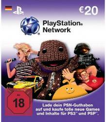 Sony PlayStation Store Guthaben-Aufstockung Sony PlayStation Store Guthaben-Aufstockung20 Euro (Deutschland)