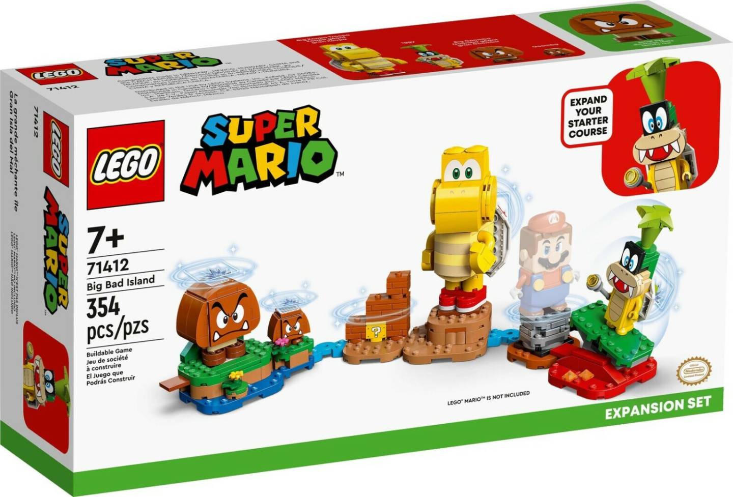 LEGO LEGO Super Mario: Garstiges Maxi-Eiland – Erweiterungsset (71412)