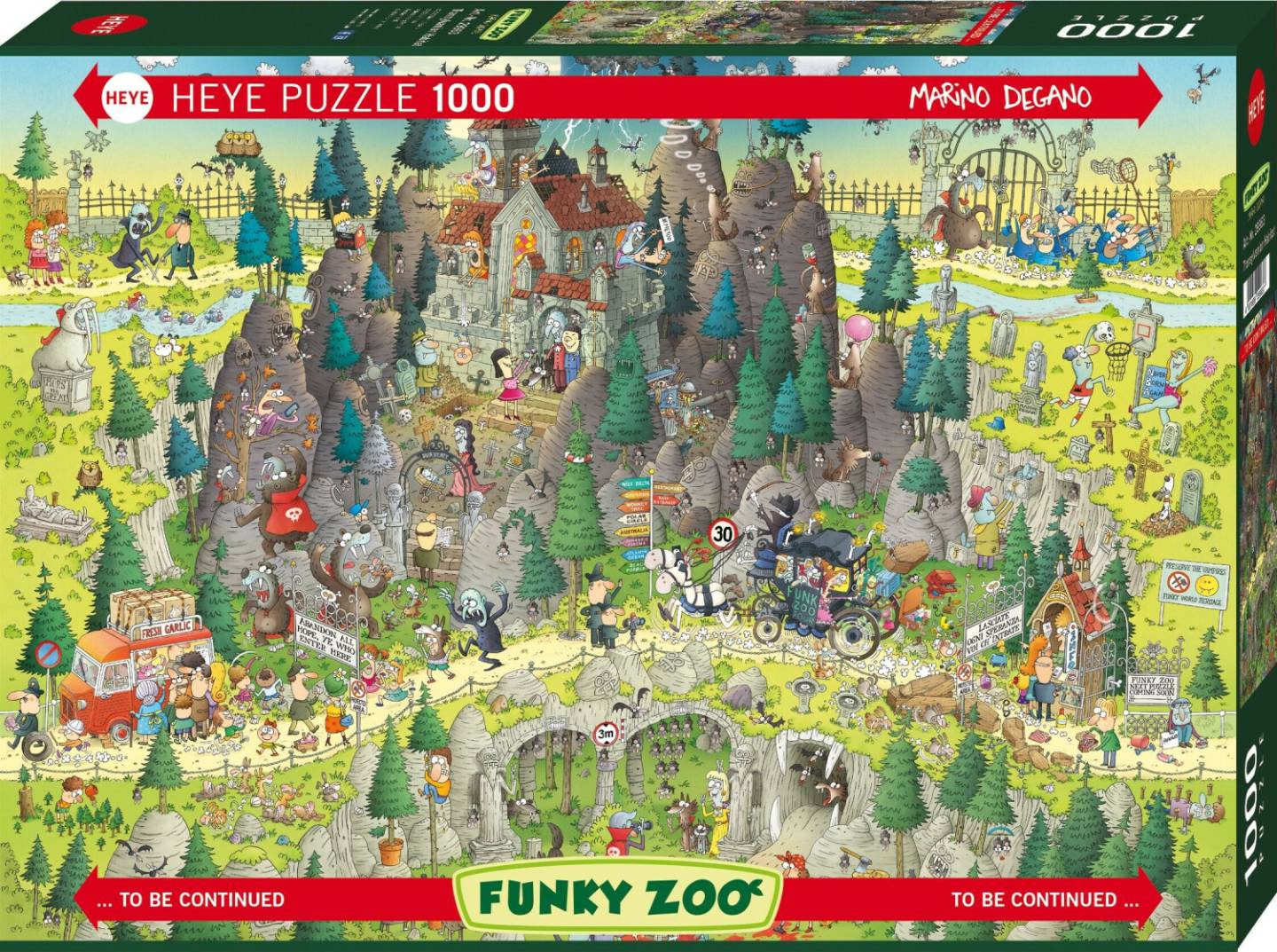 Heye Transylvanian Habitat, 1000 Teile (299637) Puzzles