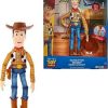 Mattel Disney & Pixar Toy Story sprechende Woody Figur mit Ragdoll Körper (HFY35) Sammelfiguren