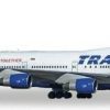 Modellfahrzeuge Herpa Transaero Boeing 747-400 "Amur Tiger" (557917)