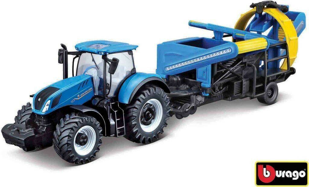 BBurago 10cm Farm tractor New Holland T7.315 (BB18-31678) Modellfahrzeuge