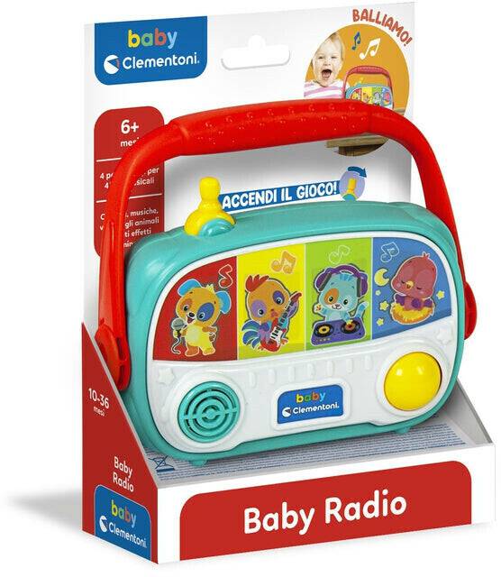 Aktivitätsspielzeuge Clementoni Baby Radio 17439 (italian)