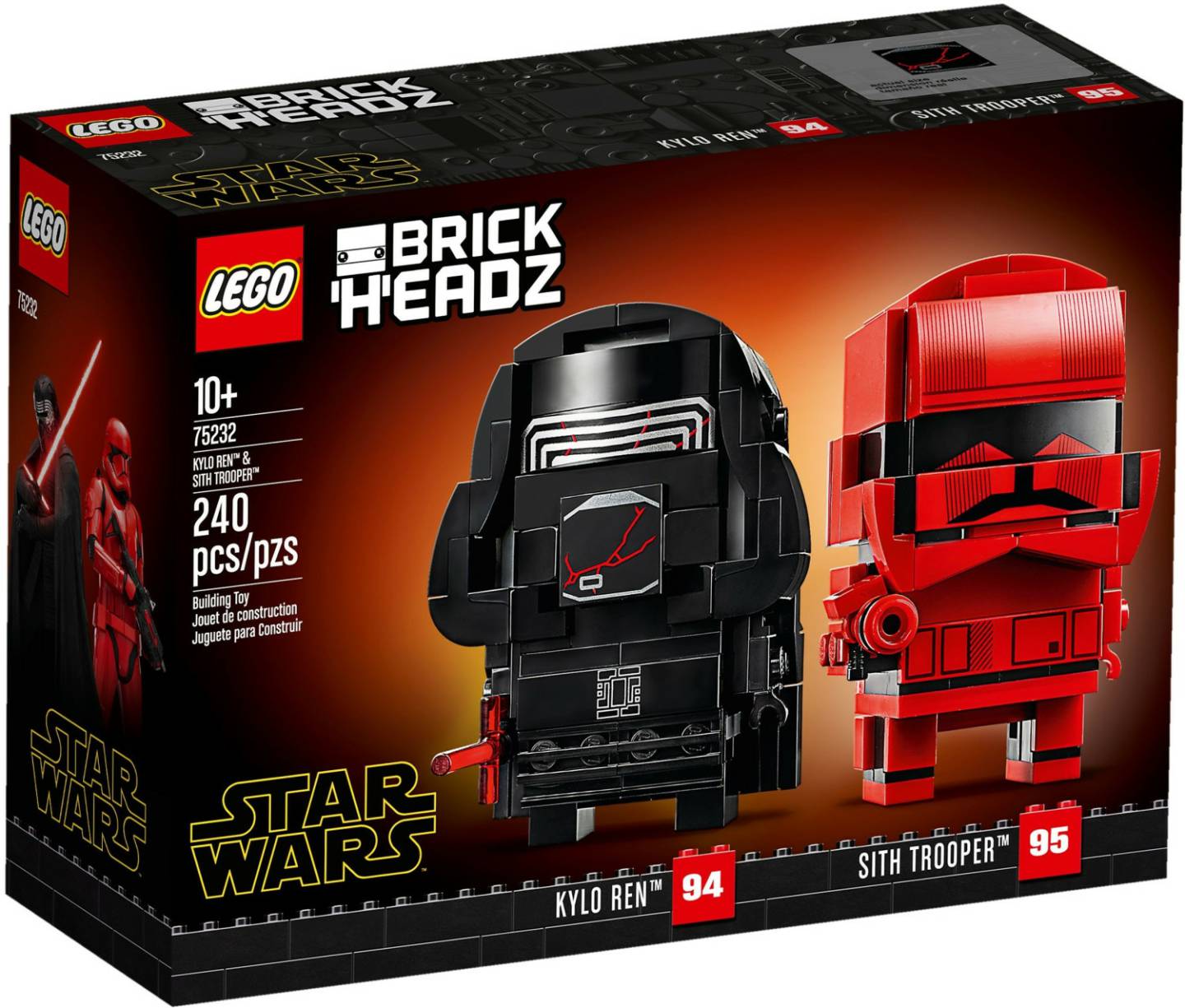 LEGO Star Wars Brick Headz - Kylo Ren & Sith Trooper (41620) LEGO