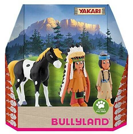 Bullyland 43309 Yakari Geschenk-Set Sammelfiguren