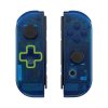 eXtremeRate Nintendo Switch Joy-Con Replacement Full Set Shell Case with Buttons D-Pad Version eXtremeRate Nintendo Switch Joy-Con Replacement Full Set Shell Case with Buttons D-Pad VersionTransparent Clear Blue