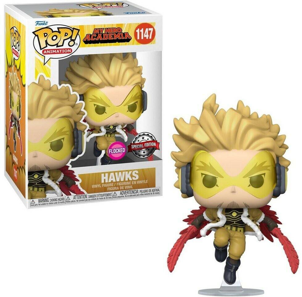 Funko Pop! My Hero Academia Hawks SP Flocked 1147 (58798) Funko