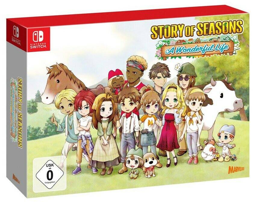 Nintendo Switch-Spiele Story of Seasons: A Wonderful LifeLimited Edition (Switch)