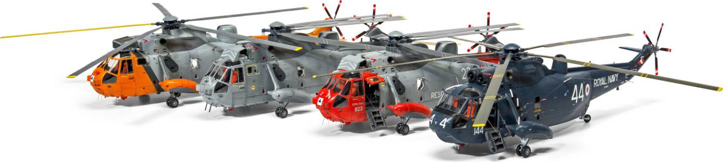 Airfix Westland Sea King HAS.1/HAS.5/HU.5 (A11006) Modellbausätze