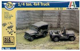 Italeri 1/4 ton. 4X4 Truck (07506) Modellbausätze