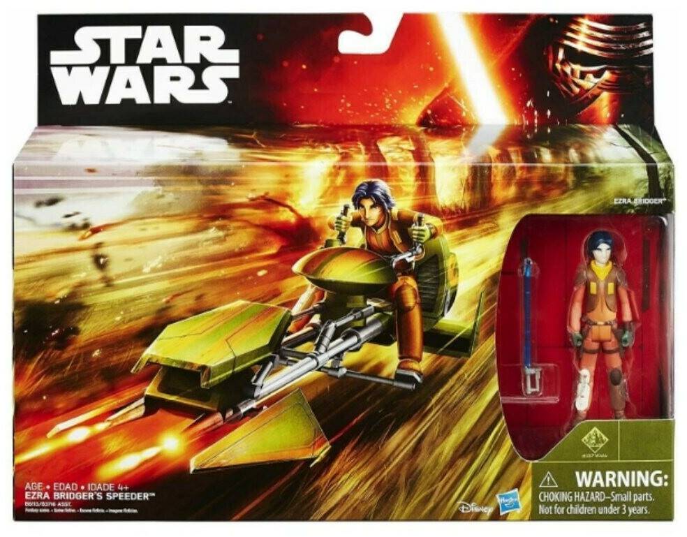 Hasbro Star Wars Rebels Ezra Bridgers Speeder Sammelfiguren