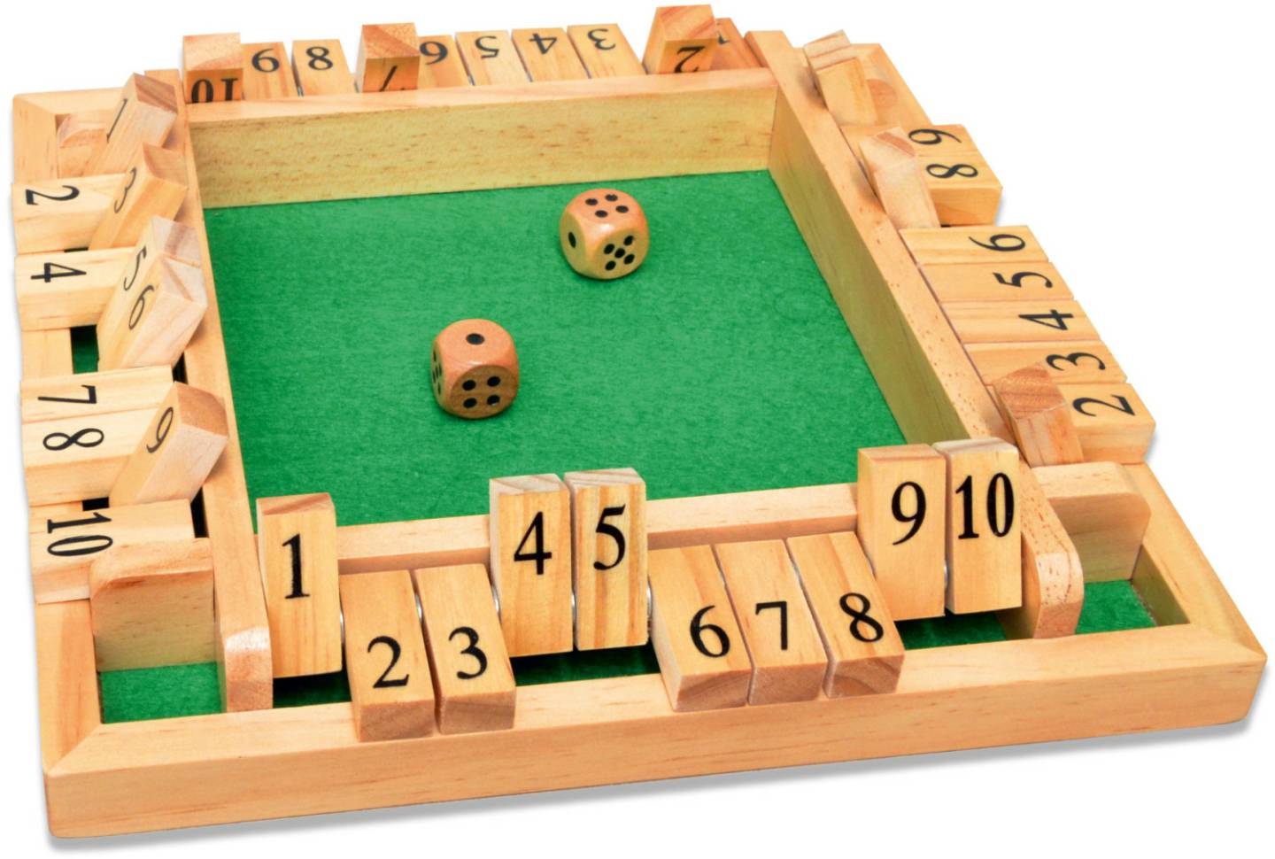 Deluxe Shut The Box Würfelspiele