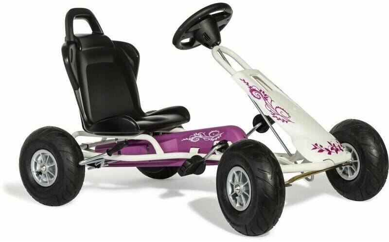 Ferbedo GoKart Air Runner white/pink Kinder-Gokart