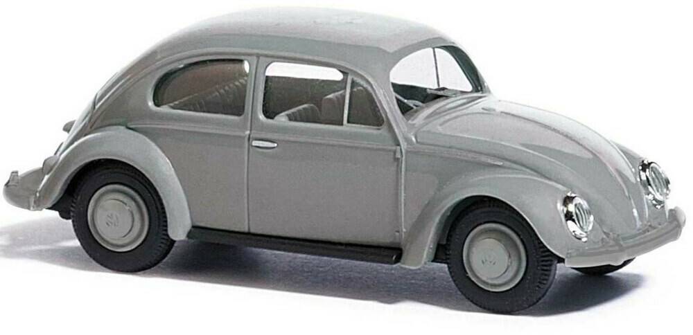 Busch VW Käfer mit Brezelfenster Grau (52904) Modellfahrzeuge