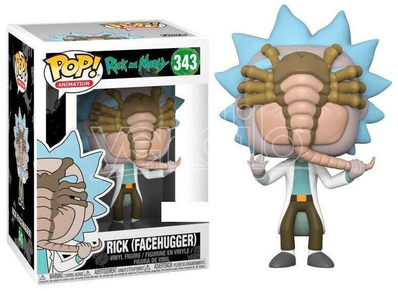 Funko Pop! Animation: Rick and MortyAlien Facehugger Rick Funko Pop! Animation: Rick and Morty