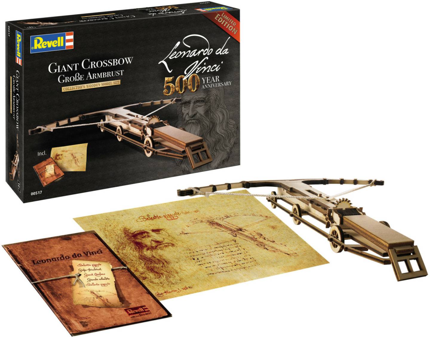 Revell Leonardo da Vinci: Große Armbrust (00517) Modellbausätze