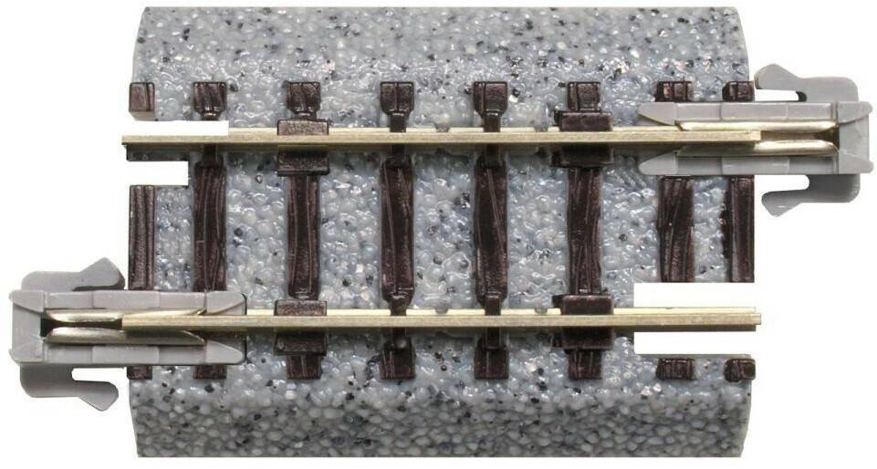 Kato Unitrack Gleis - Streckensegment 2-gleisig gerade 248 mm (7078016) Modelleisenbahn-Zubehör