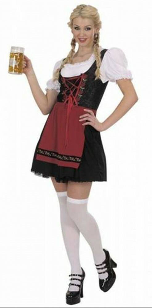 Widmann S.r.l. Babsi Dirndl Trachtenkleid schwarz/rotS Widmann S.r.l. Babsi Dirndl Trachtenkleid schwarz/rot