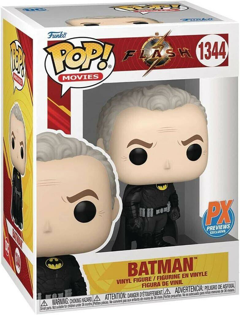 Funko Pop! Movies DC Comics The Flash (2023)Batman Keaton unmasked (PX) Funko Pop! Movies DC Comics The Flash (2023)