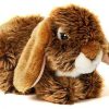 UNI-TOYS Widderkaninchen, liegend 18 cm braun Kuscheltiere