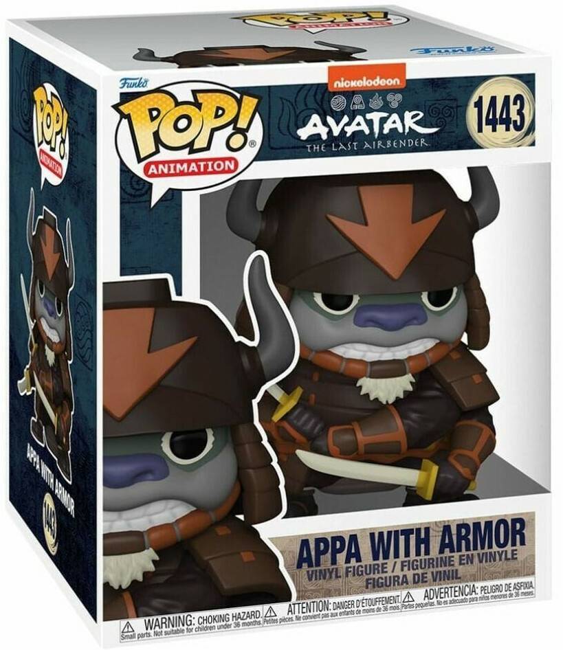 Funko Pop! Animation: Avatar The Last Airbender Funko Pop! Animation: Avatar The Last AirbenderAvatar The Last Airbender - Appa With Armor N°1443