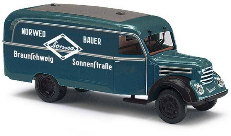 Modellfahrzeuge Busch Robur Garant K30 Norwed Bauer Braunschweig (51814)