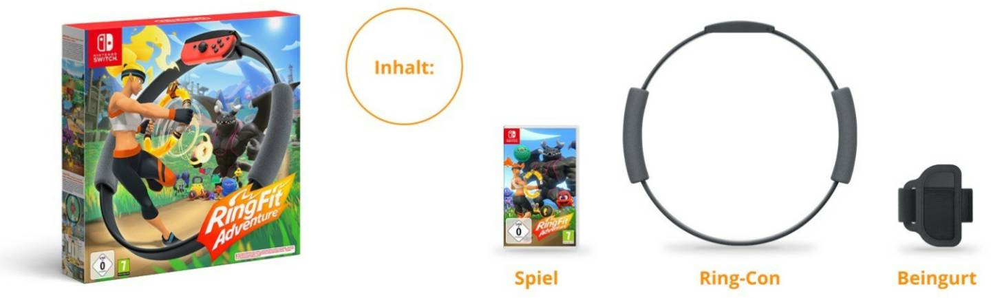 Nintendo Switch-Spiele Ring Fit Adventure (Switch)