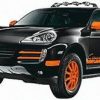 Schuco Porsche Cayenne S Transsyberia (25741) Modellfahrzeuge