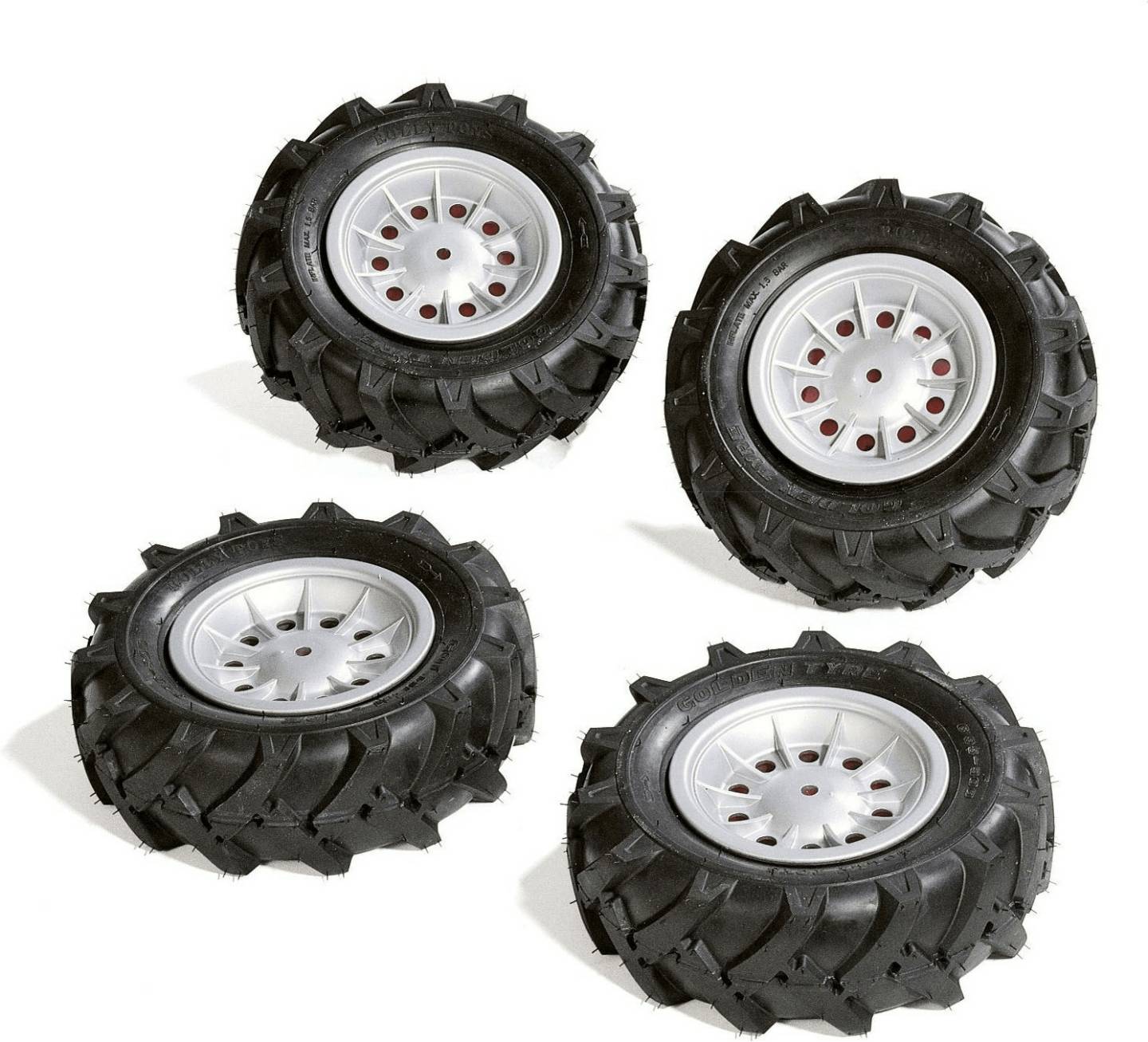 Kinderfahrzeug-Zubehör Rolly Toys rollyTrac Air Tyres silberne Felge (409181)