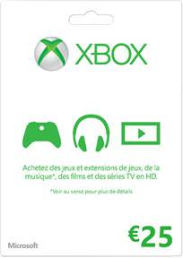 Microsoft Xbox Live Guthaben (Euro) Microsoft Xbox Live Guthaben (Euro)25 Euro