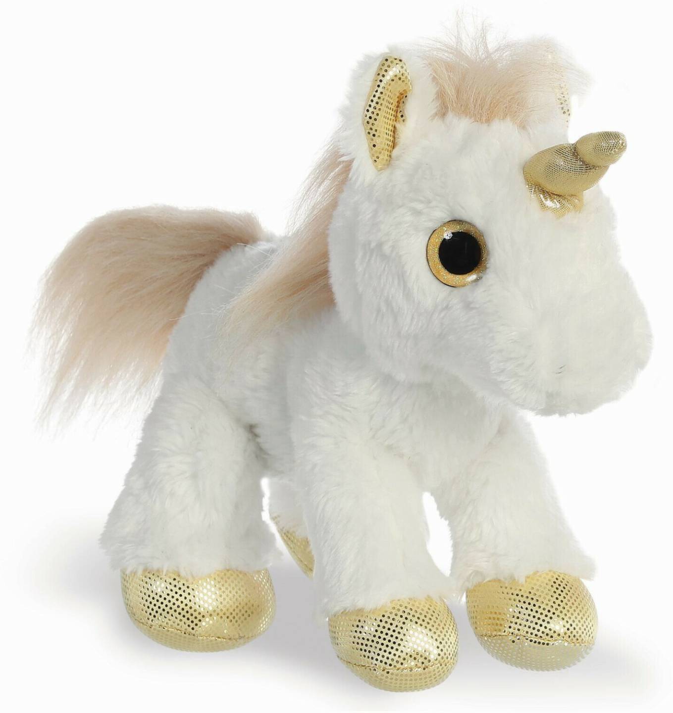 Kuscheltiere Aurora World - Sparkle Tales Star Einhorn gold 30,5cm (60856)