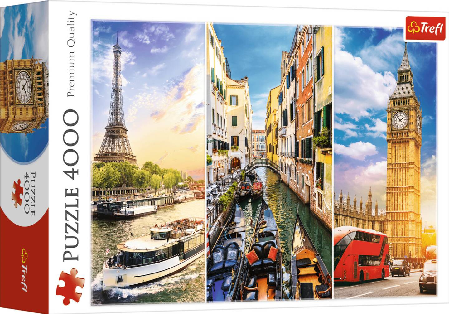 Trefl A Journey through Europe (4000 Teile) Puzzles