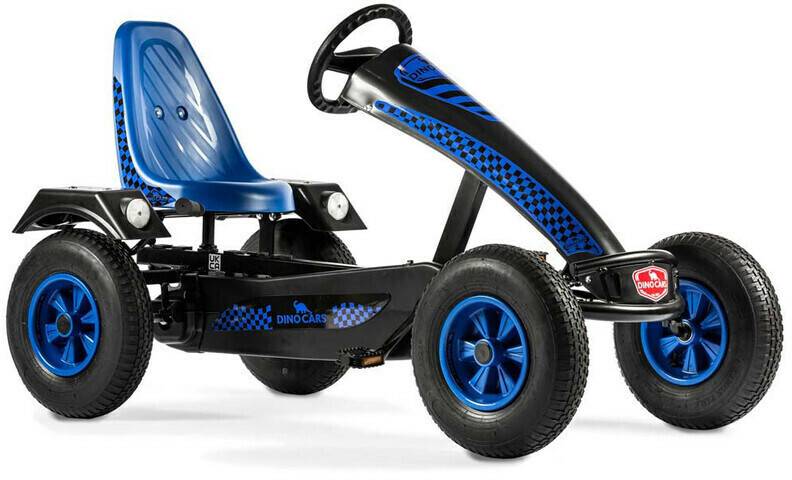 Kinder-Gokart Dino Super Sport BF-3blau