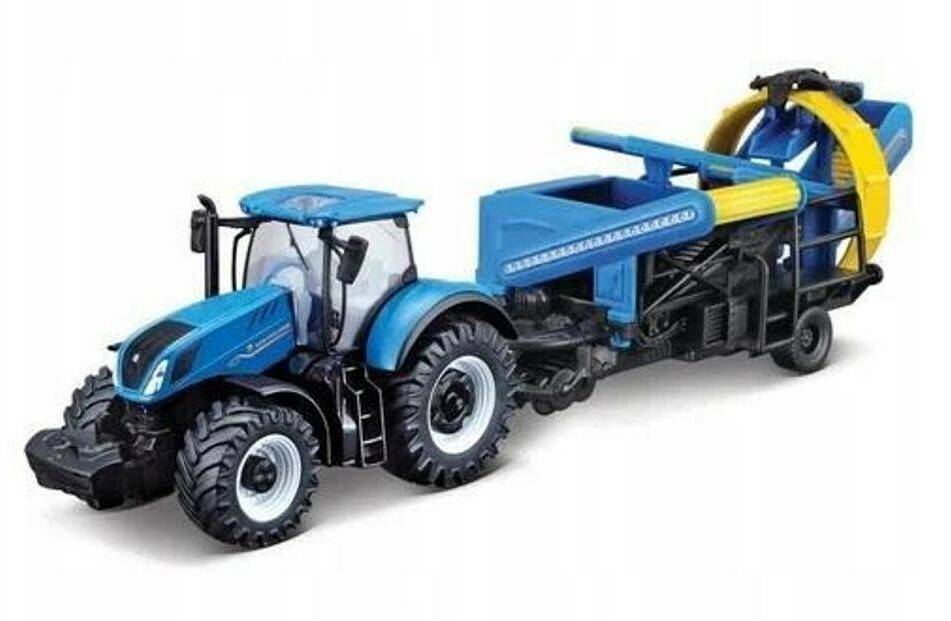 BBurago 10cm Farm tractor New Holland T7.315 (BB18-31678) Modellfahrzeuge