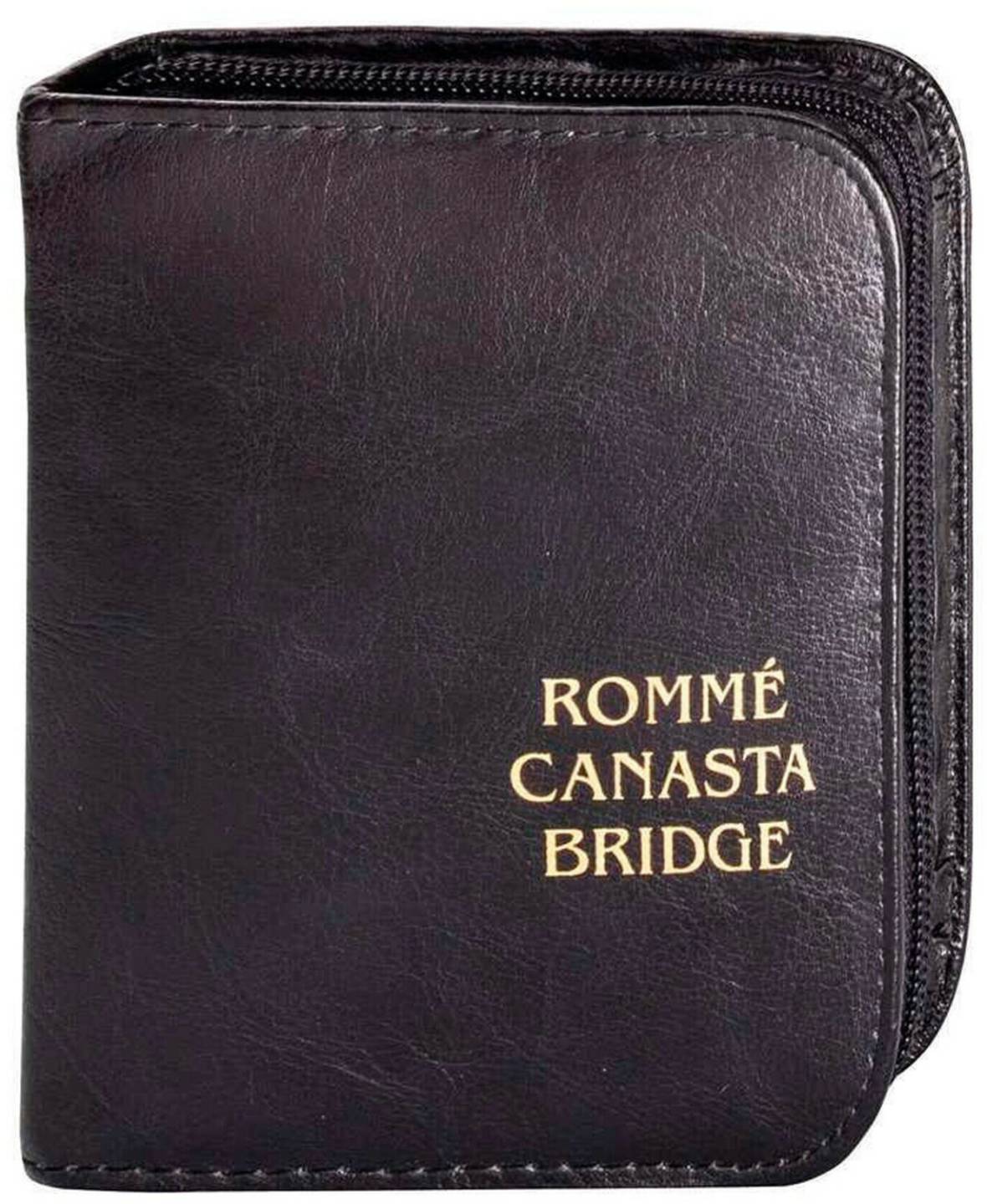 Kartenspiele Rommé, Canasta, Bridge im Etui (27073)