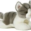 Kuscheltiere Aurora World MiYoni Graue Katze