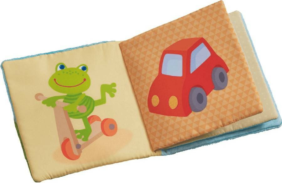 HABA Stoffbuch Zauberfrosch Babybücher